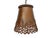 Brutalist Handcrafted Copper Pendant Lamp in Tom Greene, 1960s For Sale - Image 10 of 18