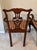Burnt Umber Late 20th Century English Traditional Chippendale Mahogany Armchairs - A Pair For Sale - Image 8 of 18