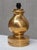 Mid-Century Modern Gold Glazed Ceramic Table Lamps by Aldo Londi for Bitossi for Luxus Vittsjö, 1970s, Set of 2 For Sale - Image 3 of 13