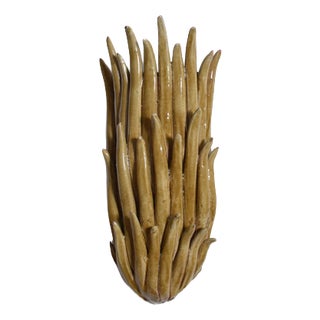 Pico 40cm Beige Wall Sconce Lamp, Barracuda Edition. For Sale