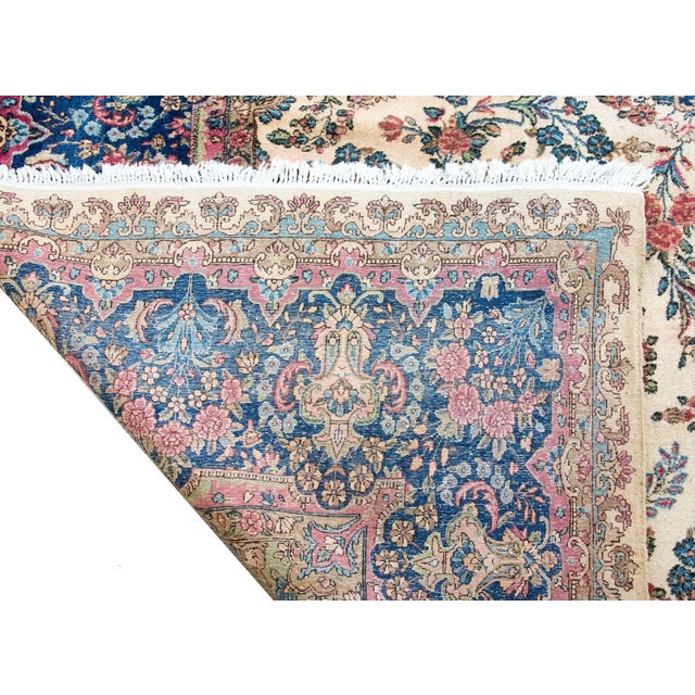 Early 20th Century Persian Kirman Rug For Sale - Image 14 of 15
