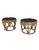Pair of 1970s Vintage Rattan and Bamboo Round Ottoman Footstools For Sale - Image 13 of 18