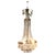 Large French Empire Tent and Waterfall Chandelier, 1930 For Sale - Image 9 of 9