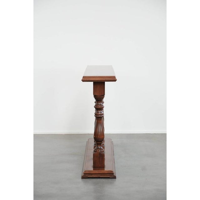 Balustrade Side Table, 20th Century For Sale - Image 5 of 16