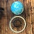Blue Vintage Globe For Sale - Image 8 of 10