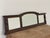 Vintage Three-Panel Wall Mirror With Arched Crest and Turned Wood Frame For Sale - Image 9 of 10