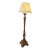 Vintage Carved Giltwood Ornate Floor Lamp For Sale