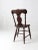 19th Century Antique Rustic Fiddleback Chair For Sale - Image 5 of 11
