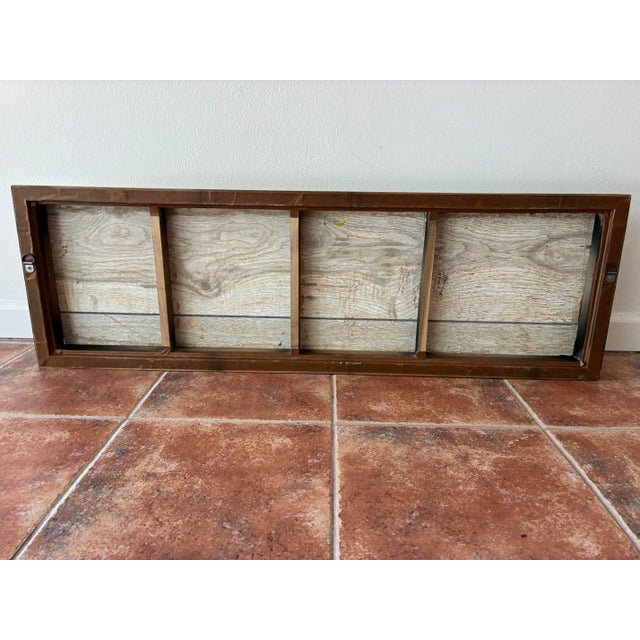 Dark Green Purvis Young Painting on Wood, Framed For Sale - Image 8 of 10