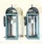 Pair of Custom Hand-Crafted Solid Copper Wall Lanterns -17”x 6”25 Wide X 7”deep For Sale - Image 9 of 10