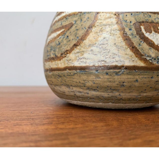 Mid-Century Danish Studio Pottery Vase from Søholm, 1960s For Sale - Image 16 of 18