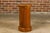 Brown Italian 19th Century Walnut Drum Table with Single Door and Bookmatched Top For Sale - Image 8 of 11