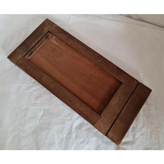 Brown Antique Victorian Tunbridge Ware Inlaid Book Slide, 1840 For Sale - Image 8 of 11