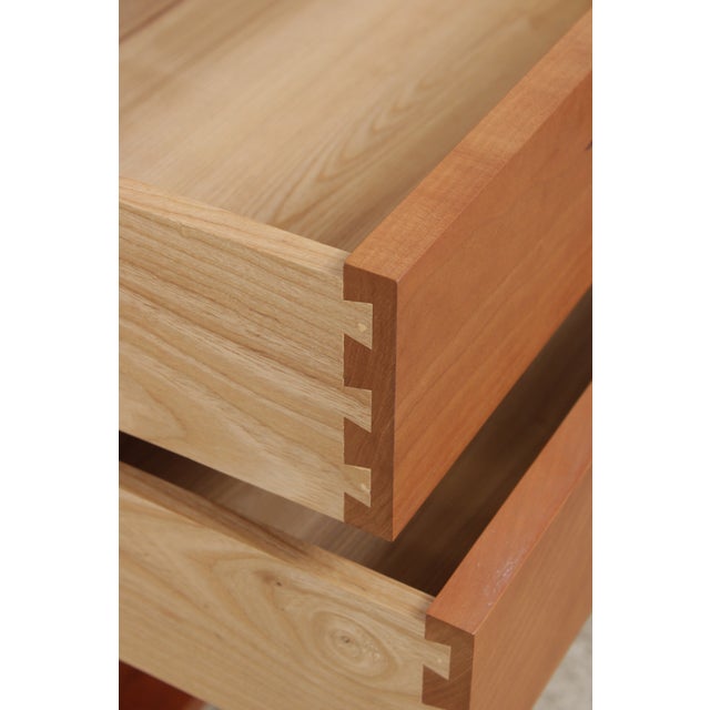 Gat Creek 2 Drawer Studio Crafted Cherry Nightstand For Sale In Philadelphia - Image 6 of 15