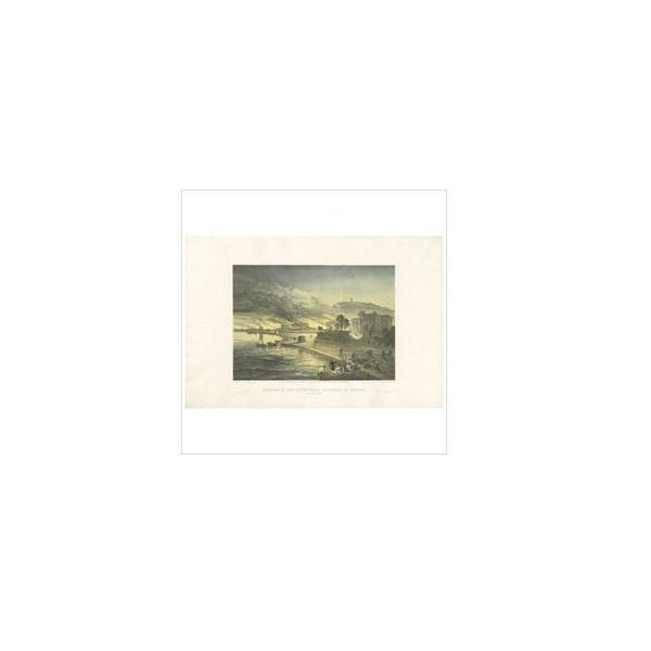 W. Simpson, Illustration of the Fire at Kertch, Crimean War, 1855, Print For Sale - Image 3 of 5