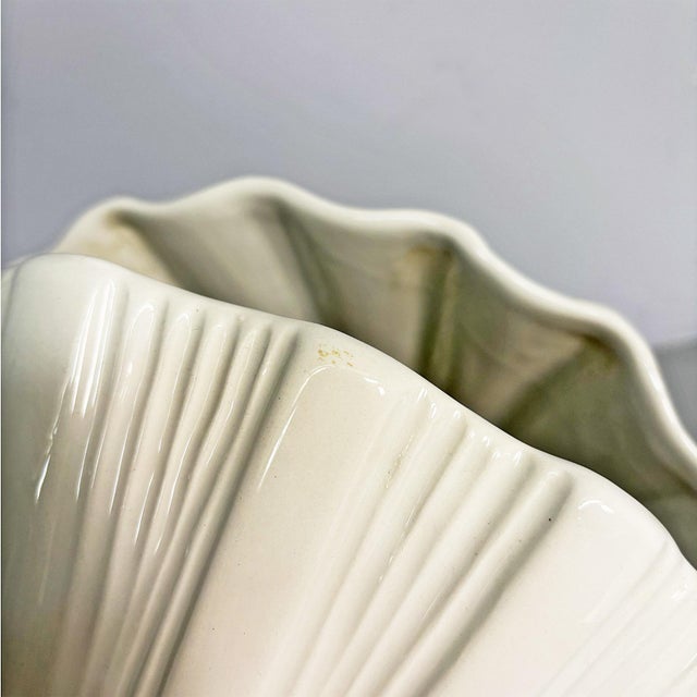 Mid-Century Modern Italian Ceramic Shells Table Lamp from Este Ceramiche, 1960s For Sale - Image 9 of 15