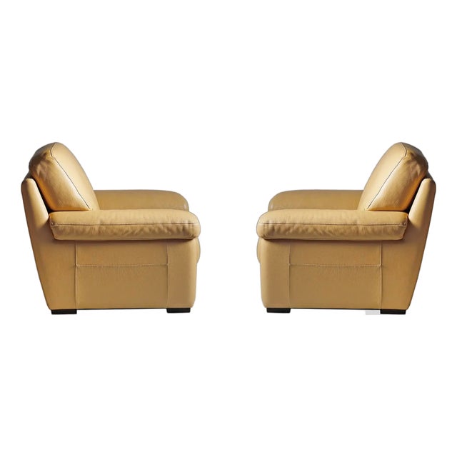 French Lounge Chairs - Burov of Paris-a Pair For Sale