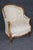 Wood Pair Antique 19th C. French Louis XV Style Bergère Chairs For Sale - Image 7 of 17