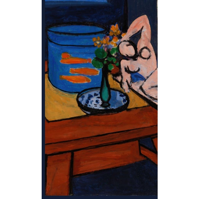 Not Yet Made - Made To Order 1912 Colorful Goldfish Still Life Art Print, Nude Artwork by Henri Matisse - 36" X 48" For Sale - Image 5 of 7