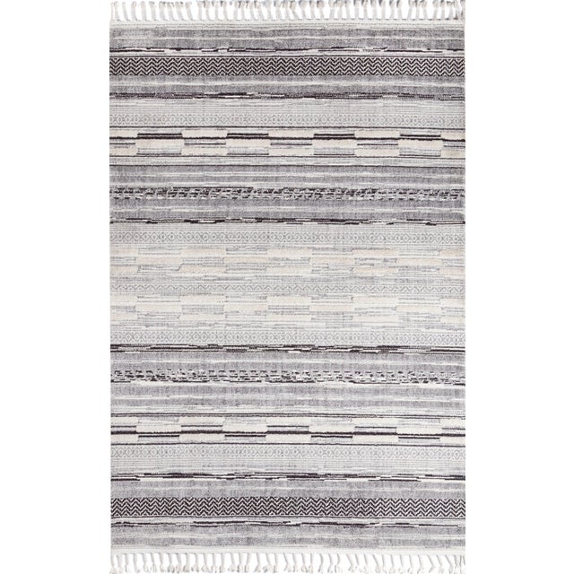 Momeni Odessa Peyton Grey 7'10" X 10'10" Area Rug For Sale