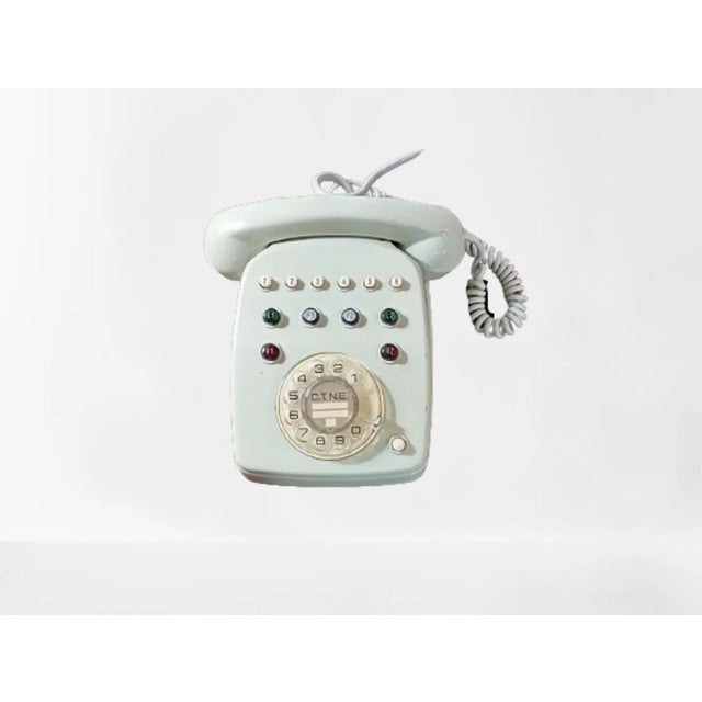 Telephone used as an office switchboard with the original box for line distribution. Impeccable, in its original box....