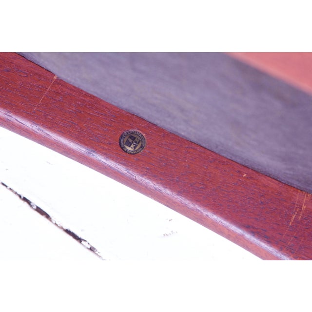 Vintage Arne Hovmand-Olsen for Mogens Kold Teak Lounge Chair-Denmark, 1960s For Sale - Image 10 of 12