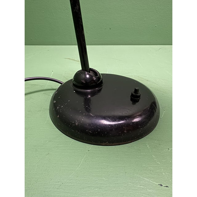 Metal Model 6556 Table Lamp by Christian Dell from Kaiser-Leuchten, 1930s For Sale - Image 7 of 9