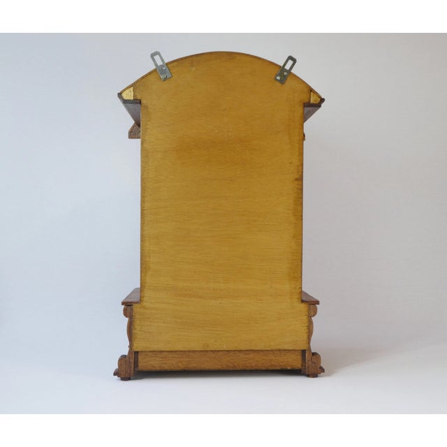 Carved Wood Display Cabinet For Sale - Image 10 of 11