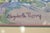 Elizabeth Berry Framed Watercolor of House & Garden - Signed For Sale In Philadelphia - Image 6 of 11