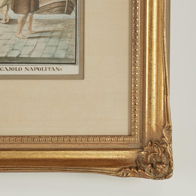 Pair of Antique Watercolors of Figures in Torre Del Greco Italy For Sale - Image 18 of 18