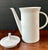 Mid-Century Modern Vintage Rosenthal Lienar Berlin Coffee Pot– Midcentury White China – 1960s MidMod German Porcelain For Sale - Image 3 of 6