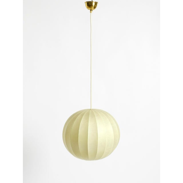 1960s Round Cocoon Pendant Lamp, 1960s For Sale - Image 5 of 15