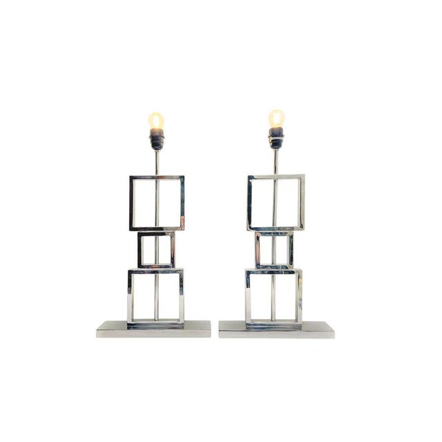 Table Lamps from Dôme Deco, Belgium, 1990s, Set of 2 For Sale - Image 9 of 9