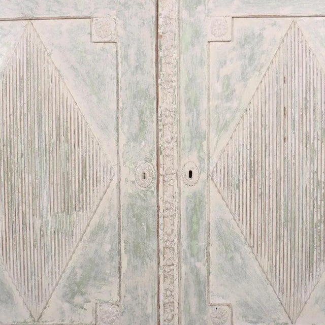 18th Century Swedish Linen Cupboard For Sale - Image 6 of 11