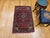Persian Vintage Persian Bidjar Rug, Hand-Knotted Wool, Geometric Medallion Pattern, Red & Navy, 3x4 For Sale - Image 3 of 16