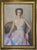 1940s Unknown, Portrait of an Elegant Young Woman Seated in\., 1945, Oil Painting For Sale - Image 5 of 5