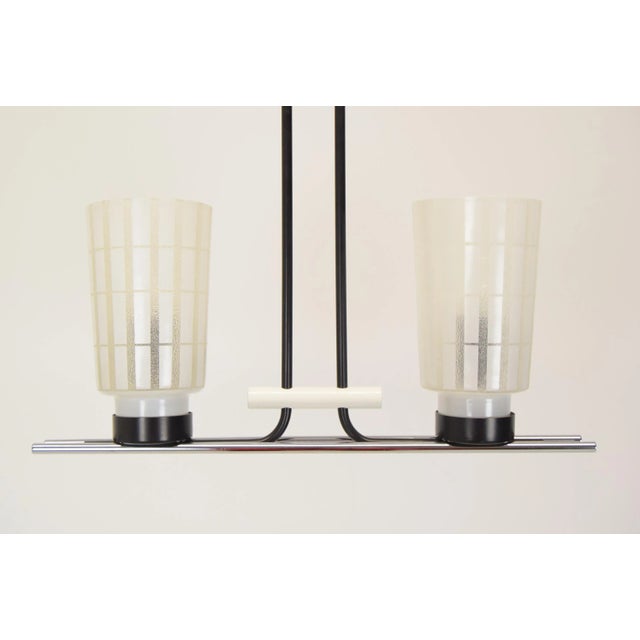 Mid-Century Chandelier from Jilove u Decina, 1970s For Sale - Image 3 of 14