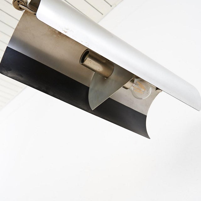 Arc Floor Lamp attributed to Giuliano Cesari and Enrico Panzeri for Nucleo, 1970s For Sale - Image 11 of 12