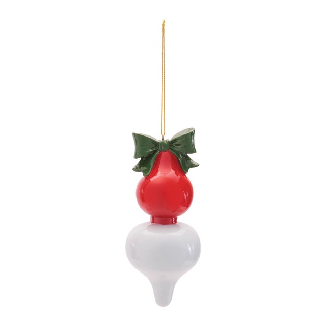Contemporary Resin Finial Ornaments (Set of 4) For Sale - Image 3 of 5
