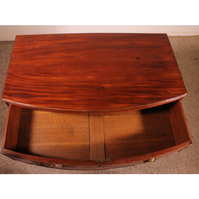 Small Regency Domed Mahogany Commode, 1800 For Sale - Image 3 of 10