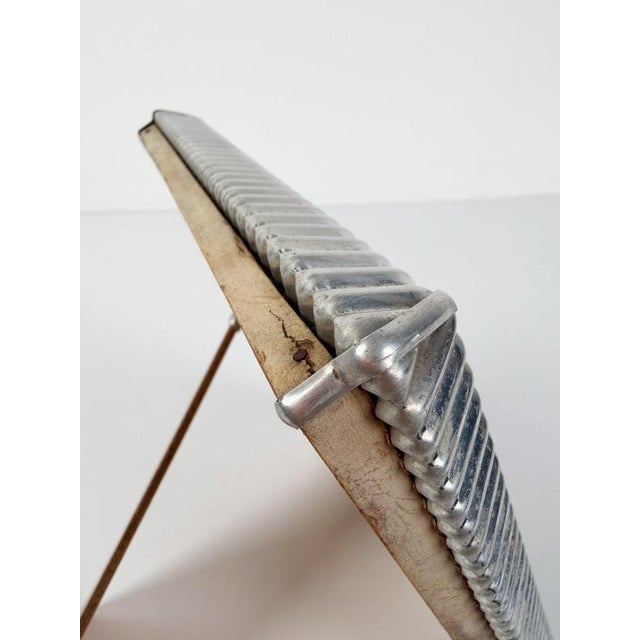 Mid-Century Modern Italian Embossed Tin Tabletop Picture Frame, 1930s For Sale - Image 14 of 18