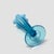 Glass Antique Eapg National Glass #617 Concave Columns Blue Opalescent Bud Vase For Sale - Image 7 of 7