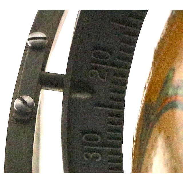 Mid Century Floor Model Replogle Globe Att. To Paul McCobb For Sale - Image 14 of 17