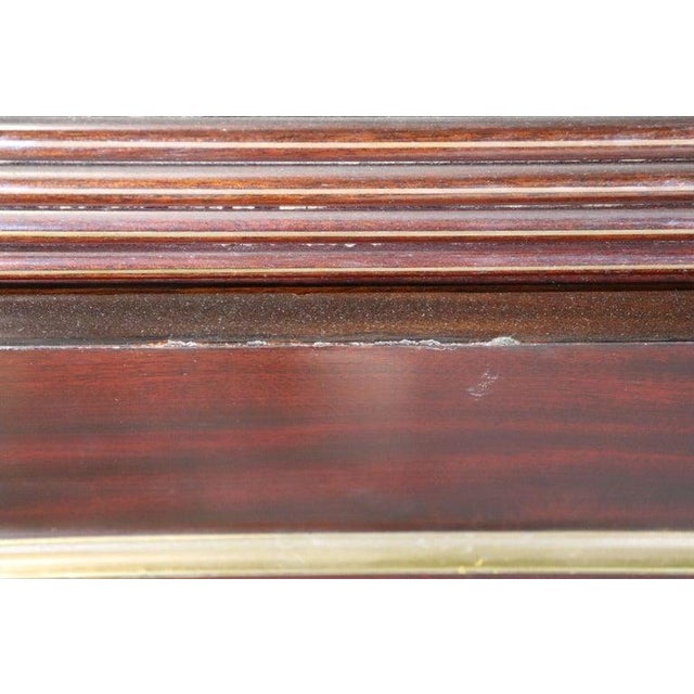 Wood Hand Painted Paul Sormani Ladies Roll Top Desk For Sale - Image 7 of 12