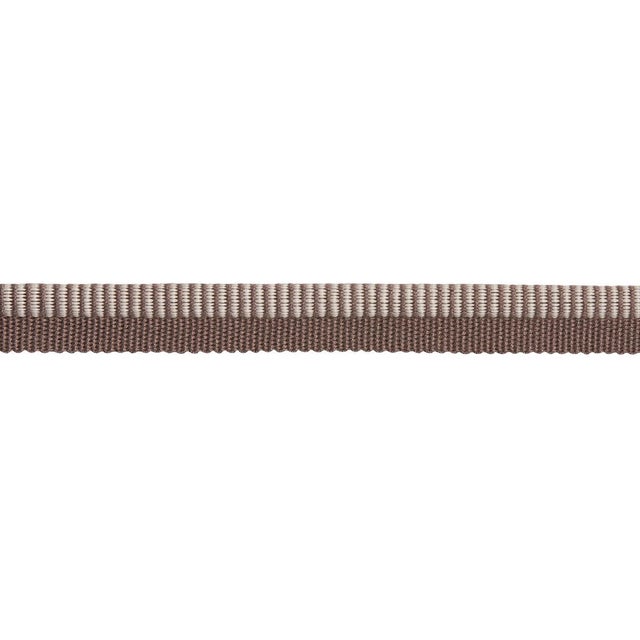 Schumacher Seville Ribbed Cord Trim In Brown For Sale