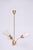 This exceptional pendant chandelier dating back to the 1950s embodies the charm and craftsmanship of Czechoslovak lighting...