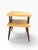 1950s Vintage Refinished Mid-Century Modern Two-Tier Side Table For Sale - Image 5 of 9