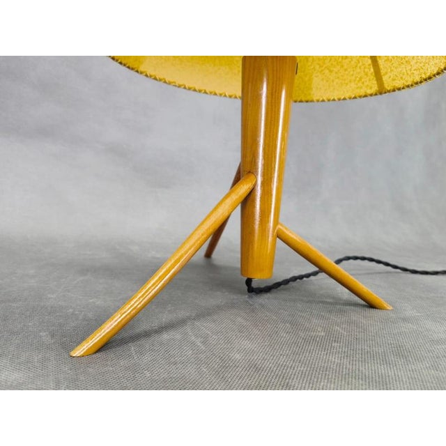 Mid-Century Modern Maple Table Lamp, 1960s For Sale - Image 11 of 13