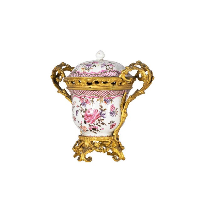 Chinese Ormolu Bronze-Mounted Terrine, 18th Century For Sale - Image 3 of 7