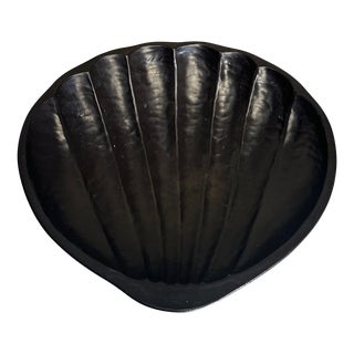 1950s Andersson & Johansson Large Shell Bowl for Höganäs Keramik, Sweden For Sale